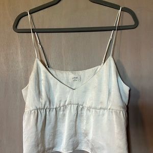 Wilfred silky crop top